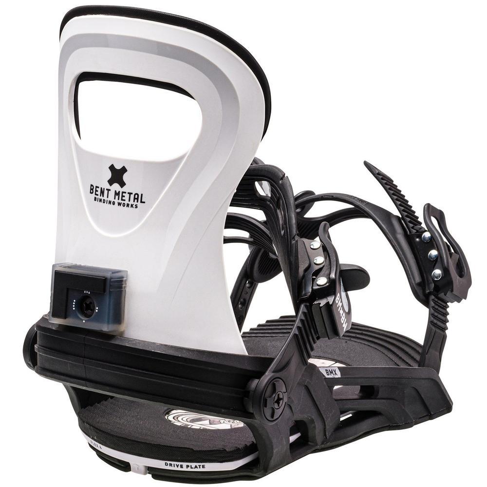 Bent Metal BMX Snowboard Binding - Kids'  | Black/White