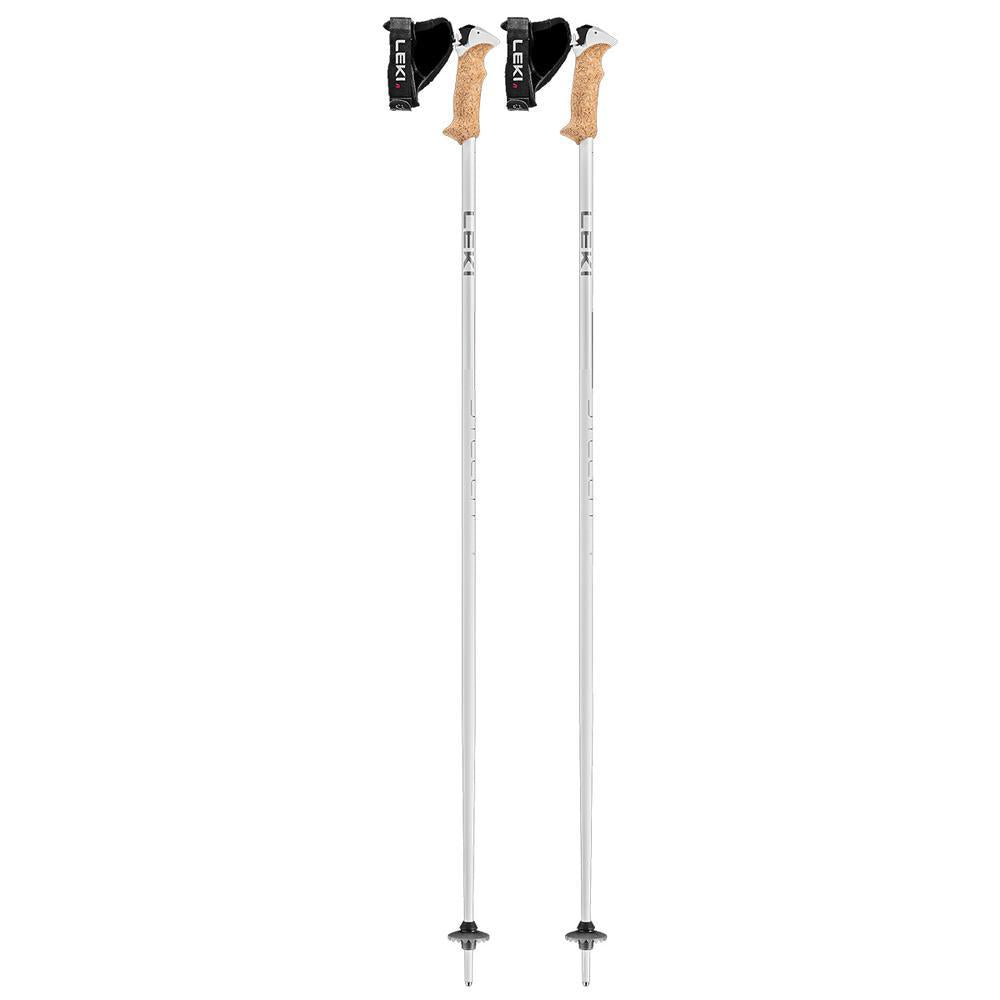 LEKI Stella S Ski Poles  | White
