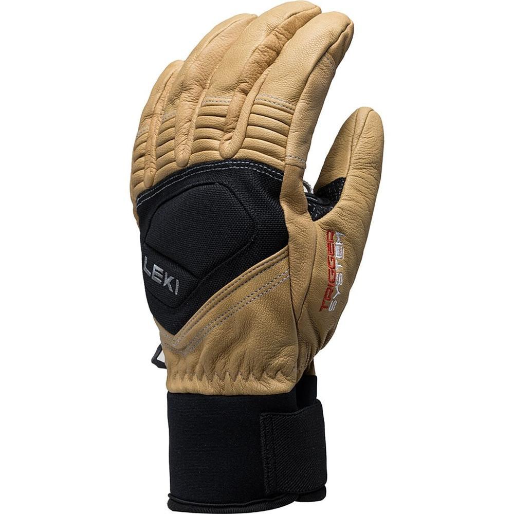LEKI Copper S Glove - Men's  | Black/ Tan