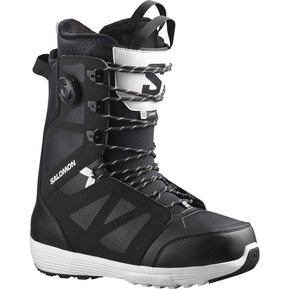 Salomon Launch Lace SJ Boa Snowboard Boot  | Black