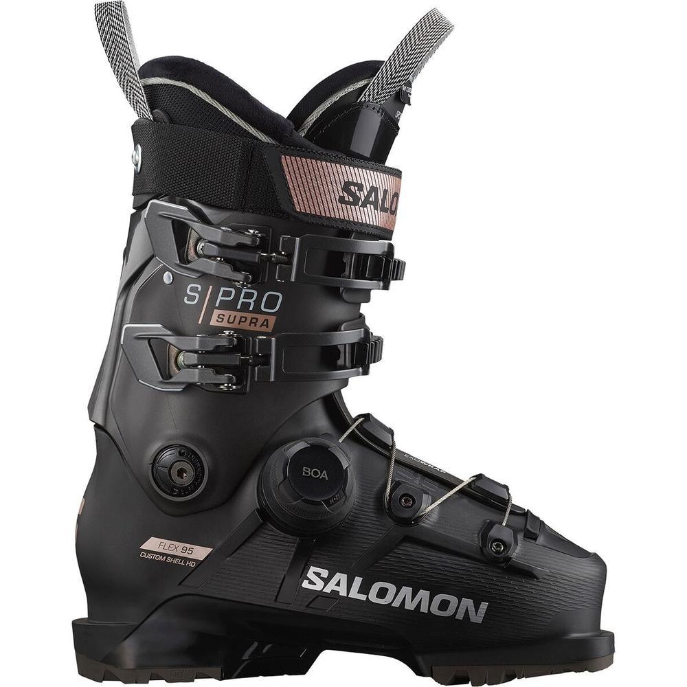 Salomon S/Pro Supra Boa 95 GW Ski Boot - Women's  | Black/Beluga/Pink Gold