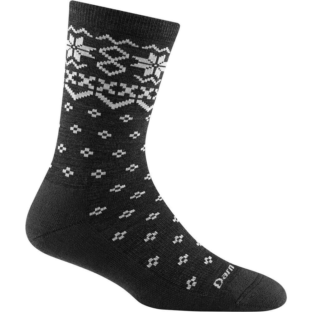 Darn Tough Shetland Crew Lightweight Cushion Sock - Women's  | Charcoal
