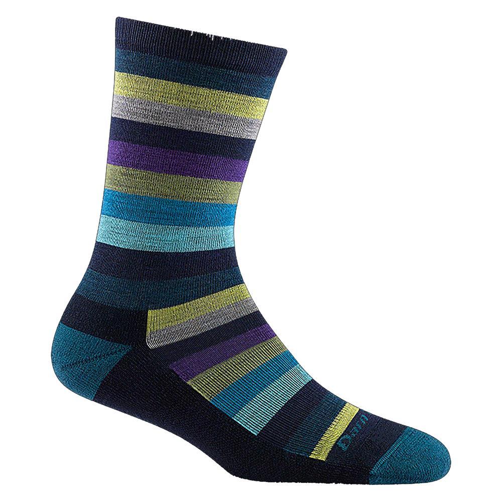 Darn Tough Mystic Stripe Crew Lightweight Sock - Women's  | Dark Teal