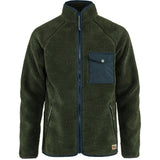 Fjallraven Vardag Pile Fleece Jacket - Men's  | Deep Forest