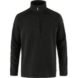 Fjallraven Ovik Half Zip Fleece - Men's  | Black