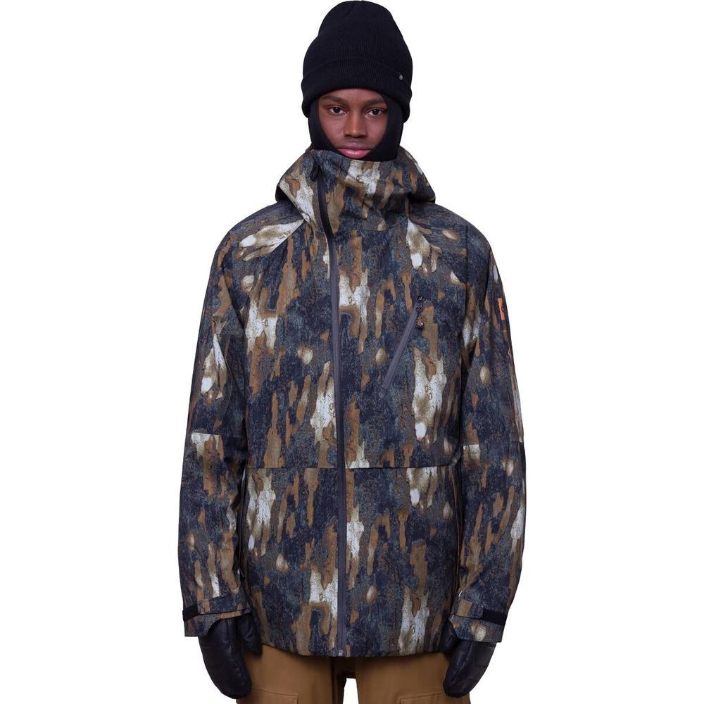 686 Hydra Down Thermagraph GORETEX Jacket - Men's  | Cypress Green Bark Camo