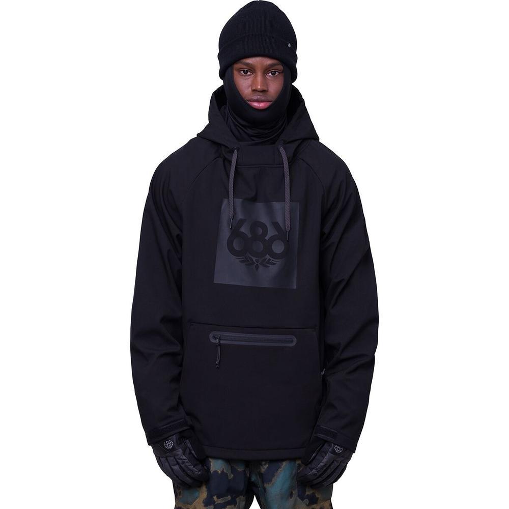 686 Waterproof Hoodie - Men's  | Black