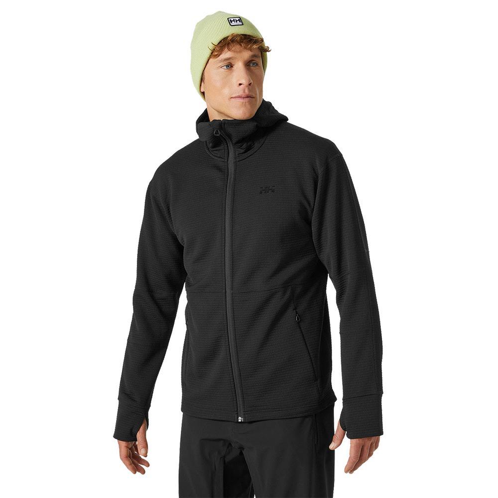 Helly Hansen Evolved Air Hooded Mid Layer - Men's  | Black