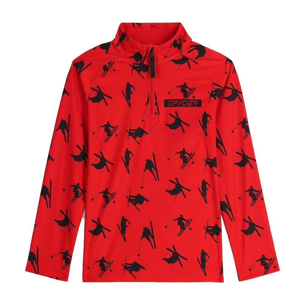 Spyder Ski Day 1/2-Zip MidLayer - Boys'  | Volcano