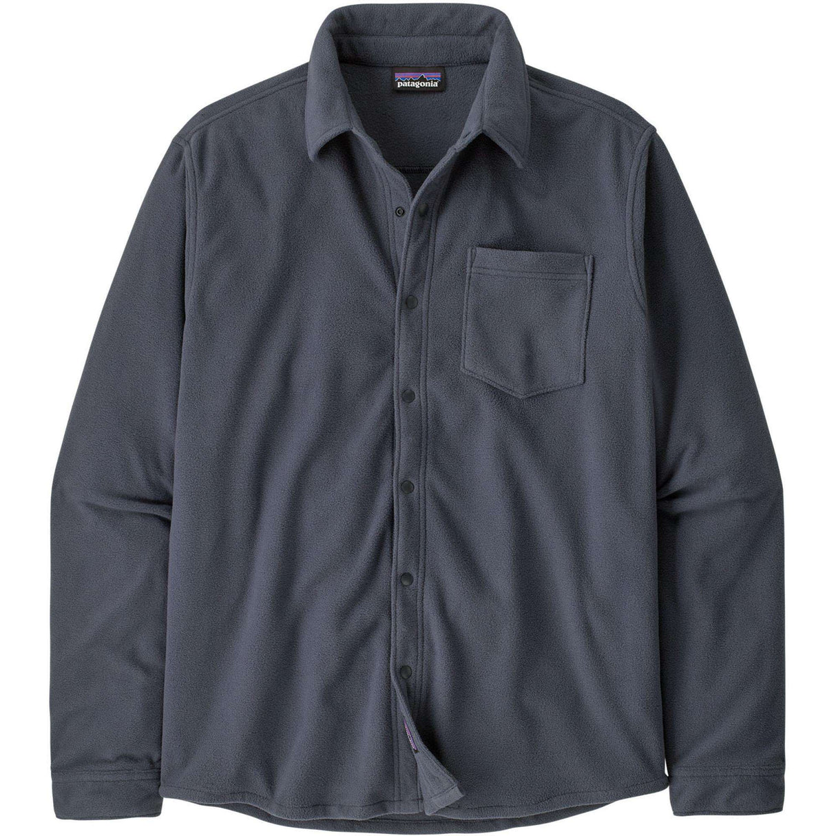 Patagonia Micro D Fleece Shirt - Men's | Smolder Blue