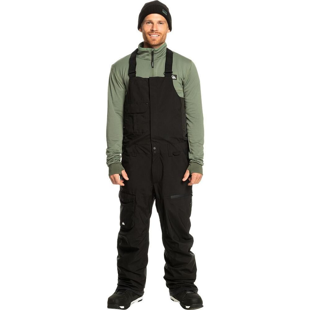 Quiksilver Utility Bib Pant - Men's  | True Black