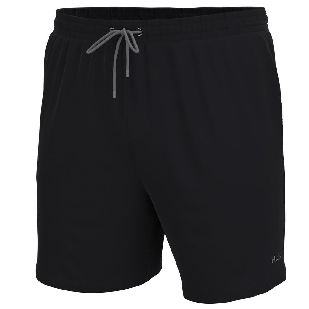 Huk Pursuit Volley Swim Short - Men's  | Black