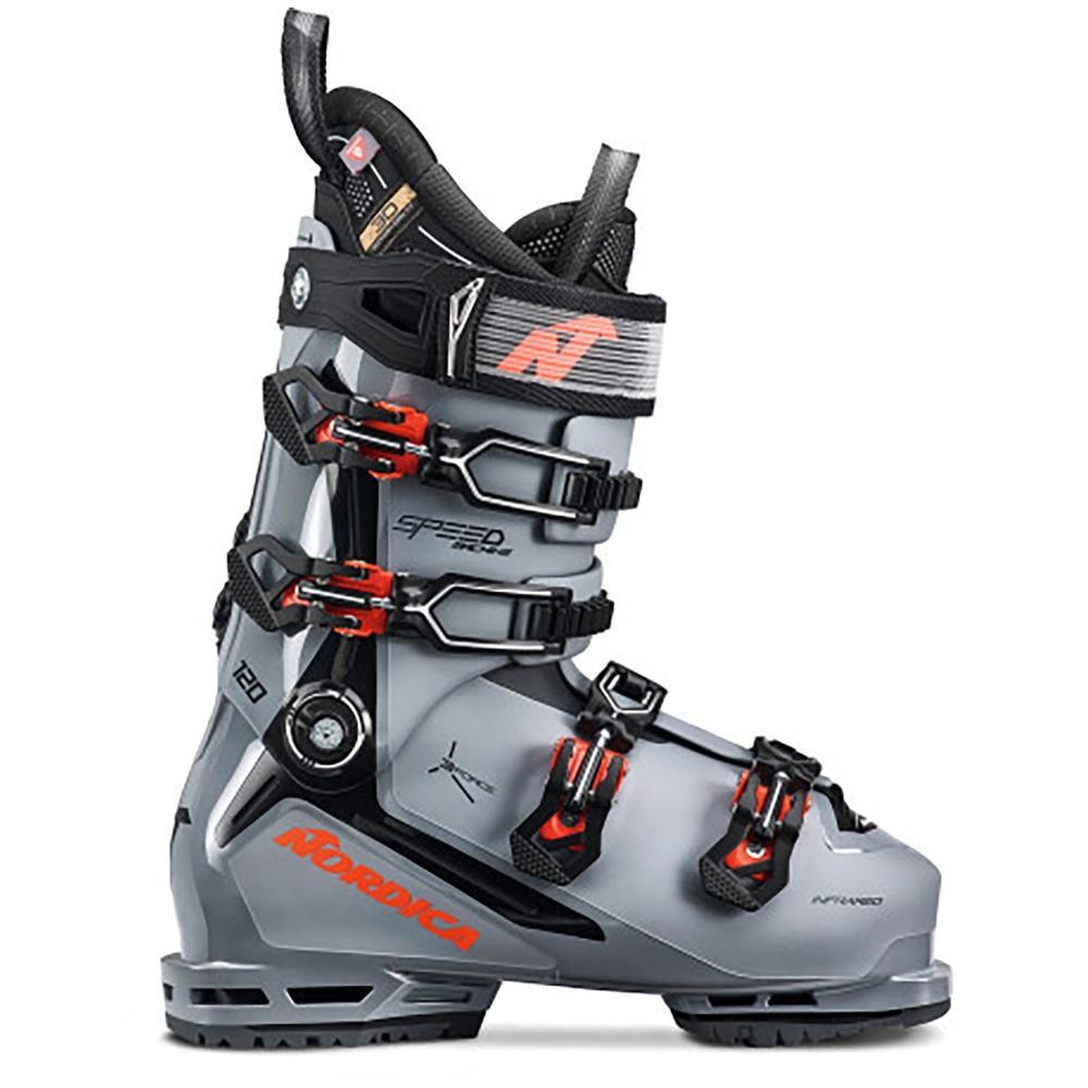 Nordica Speedmachine 3 120 Ski Boot  | Grey/Black/Red