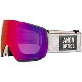 Anon M5 Goggles + MFI Mask | Sediment/Perceive Sunny Red