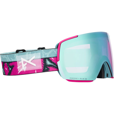 Anon M5S Goggles + MFI Mask | Pink Tides/Perceive Variable Blue