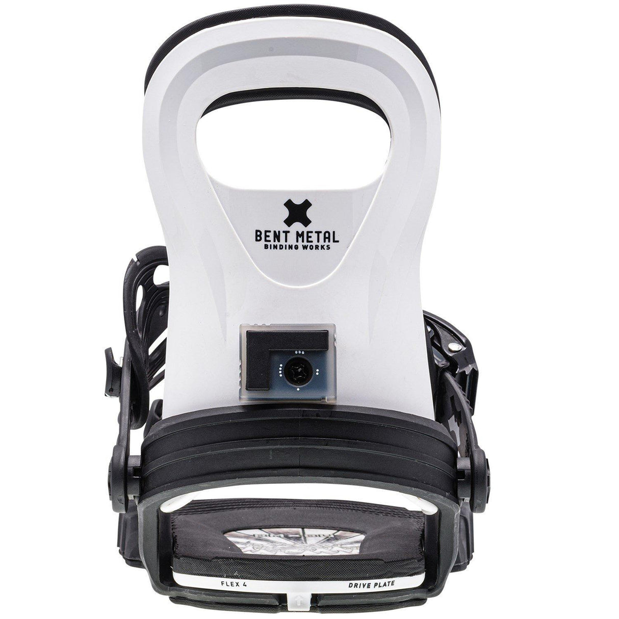 Bent Metal BMX Snowboard Binding - Kids'  | Black/White