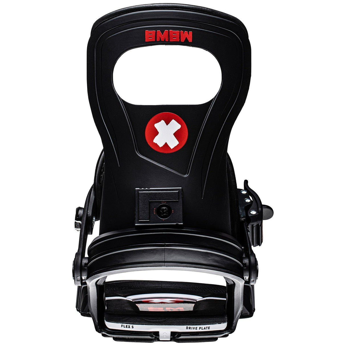 Bent Metal Joint Snowboard Binding  | Black