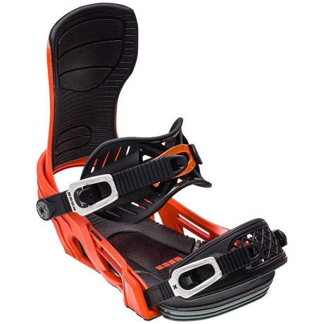 Bent Metal Axtion Snowboard Binding  | Orange
