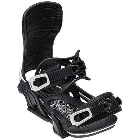 Bent Metal Transfer Snowboard Binding  | Black/Silver