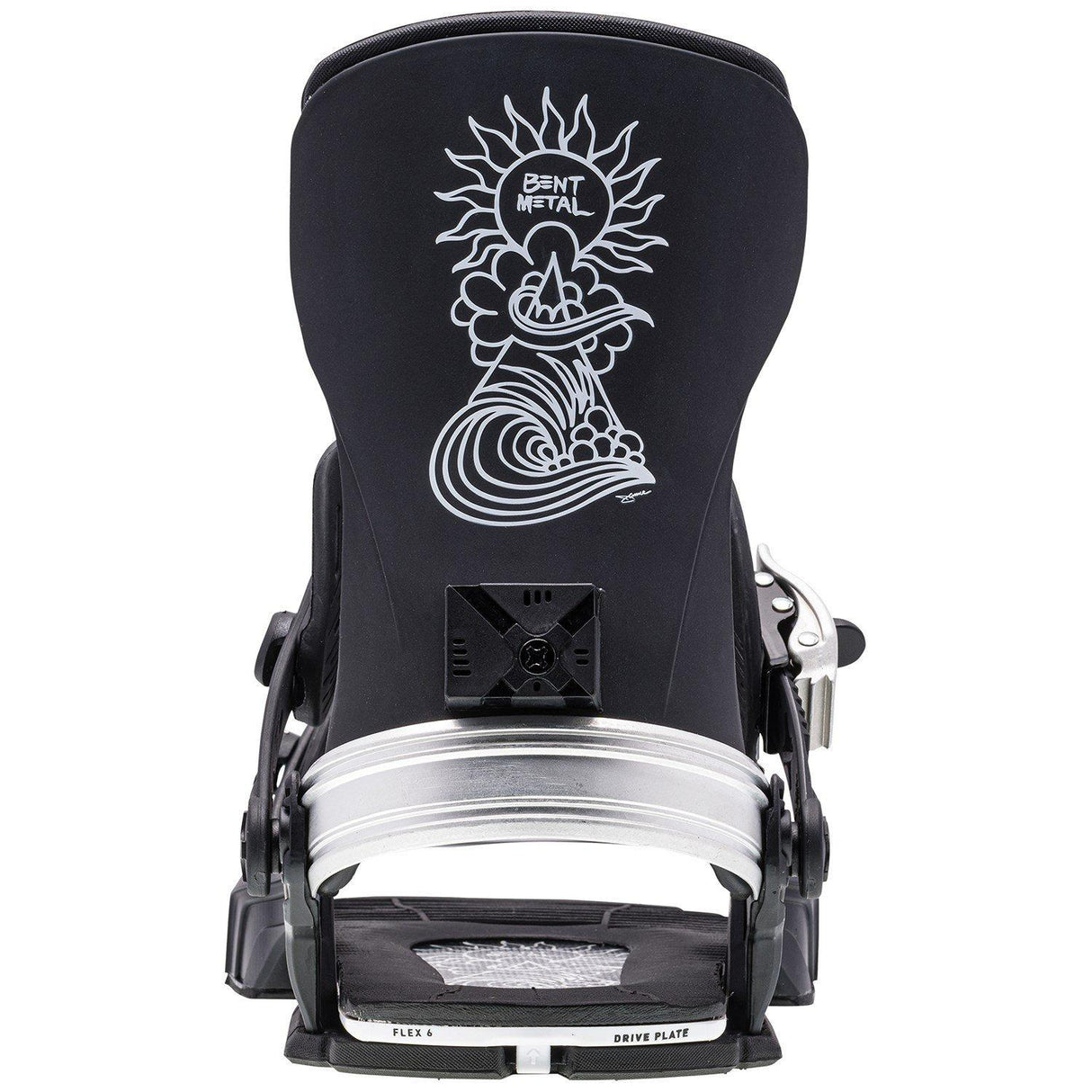 Bent Metal Transfer Snowboard Binding  | Black