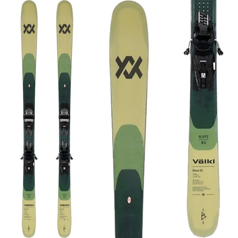 Volkl Blaze 82 Ski with V Motion 10 Binding  | Beige