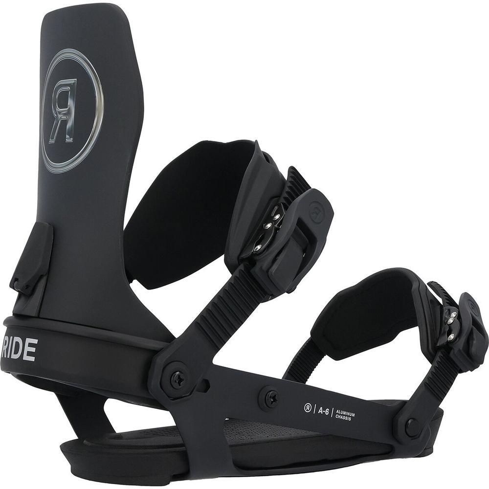 Ride A6 Snowboard Binding  | Black