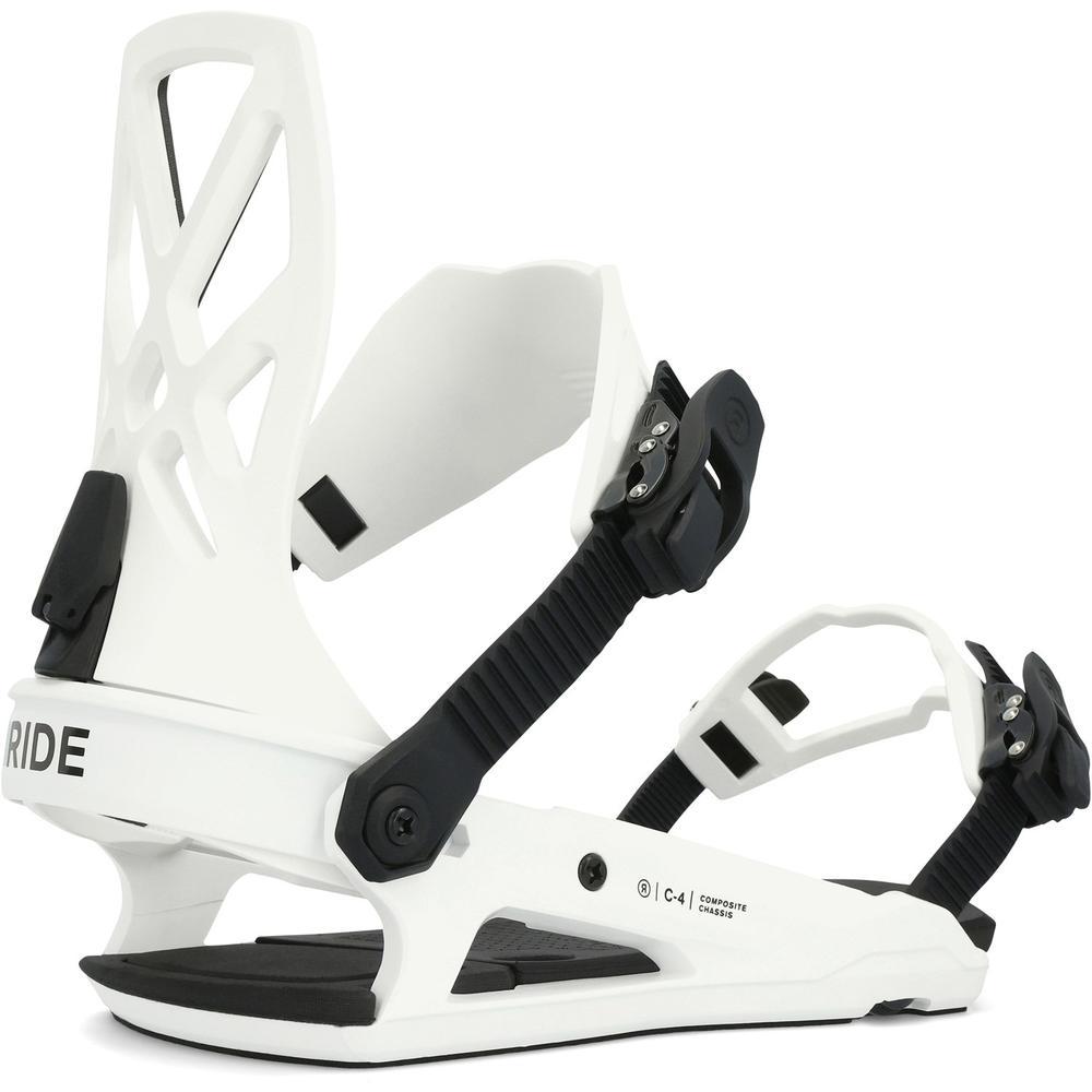 Ride C4 Snowboard Binding  | White