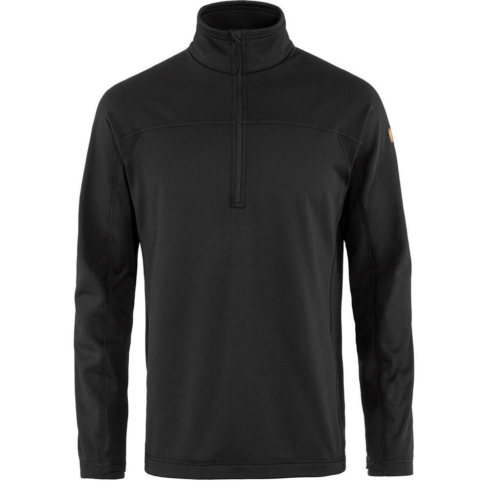 Fjallraven Abisko Lite Fleece 1/2-Zip - Men's  | Black