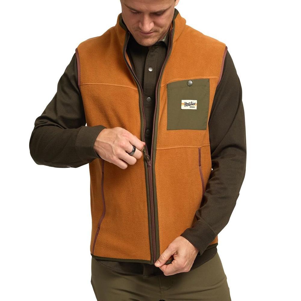 Howler Brothers Free Range Fleece Vest - Men's  | Adobe