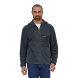 Patagonia Microdini Hooded Fleece Jacket - Men's  | Pitch Blue