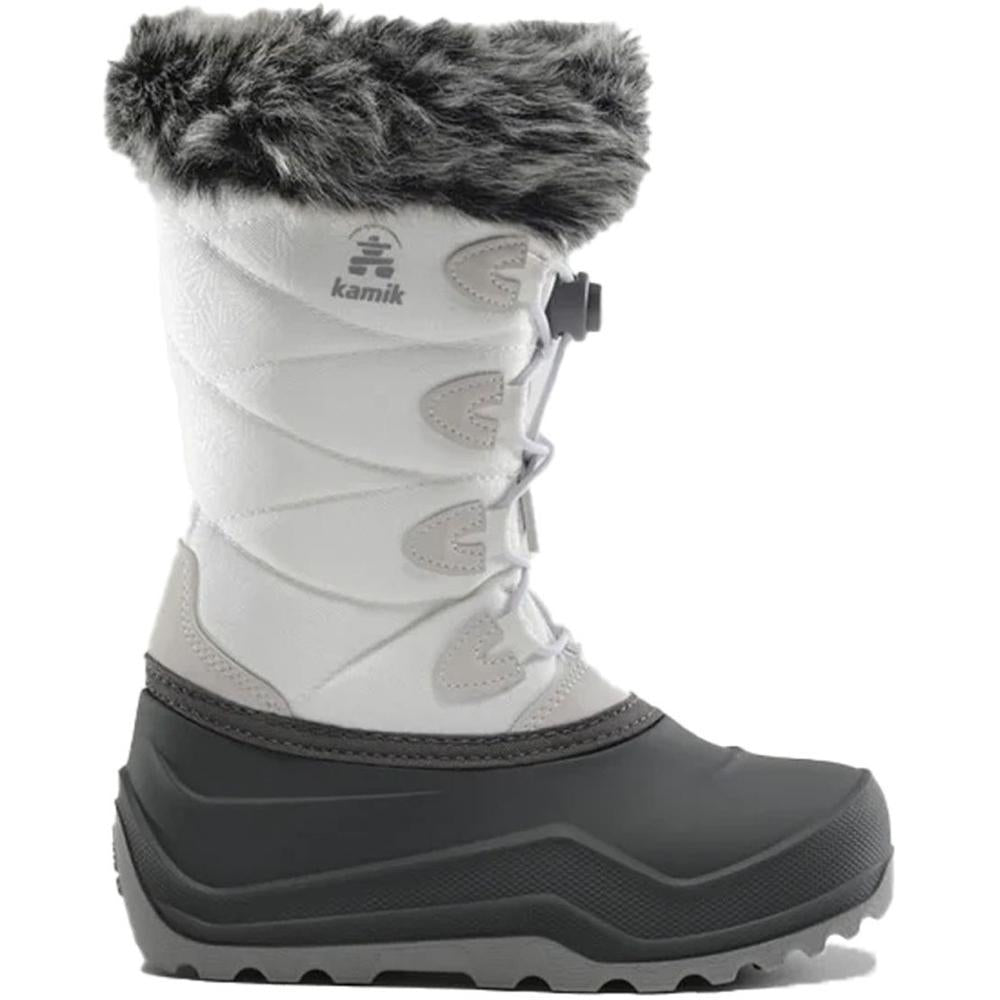 Kamik Snowangel Insulated Boot - Girls'  | White/Black