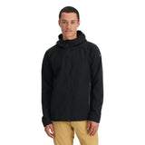 Spyder Gridweb Shellfleece Hooded Jacket - Men's  | Black