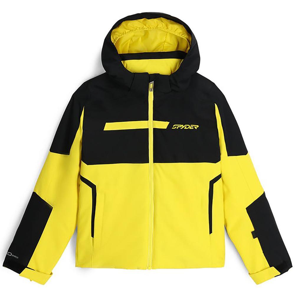 Spyder Challenger Jacket - Boys'  | Acid Yellow