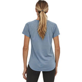 Patagonia Capilene Cool Trail Short-Sleeve Shirt - Women's  | Light Plume Grey