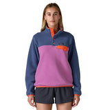 Patagonia Synchilla Lightweight Snap-T Fleece Pullover - Women's  | Brisk Purple