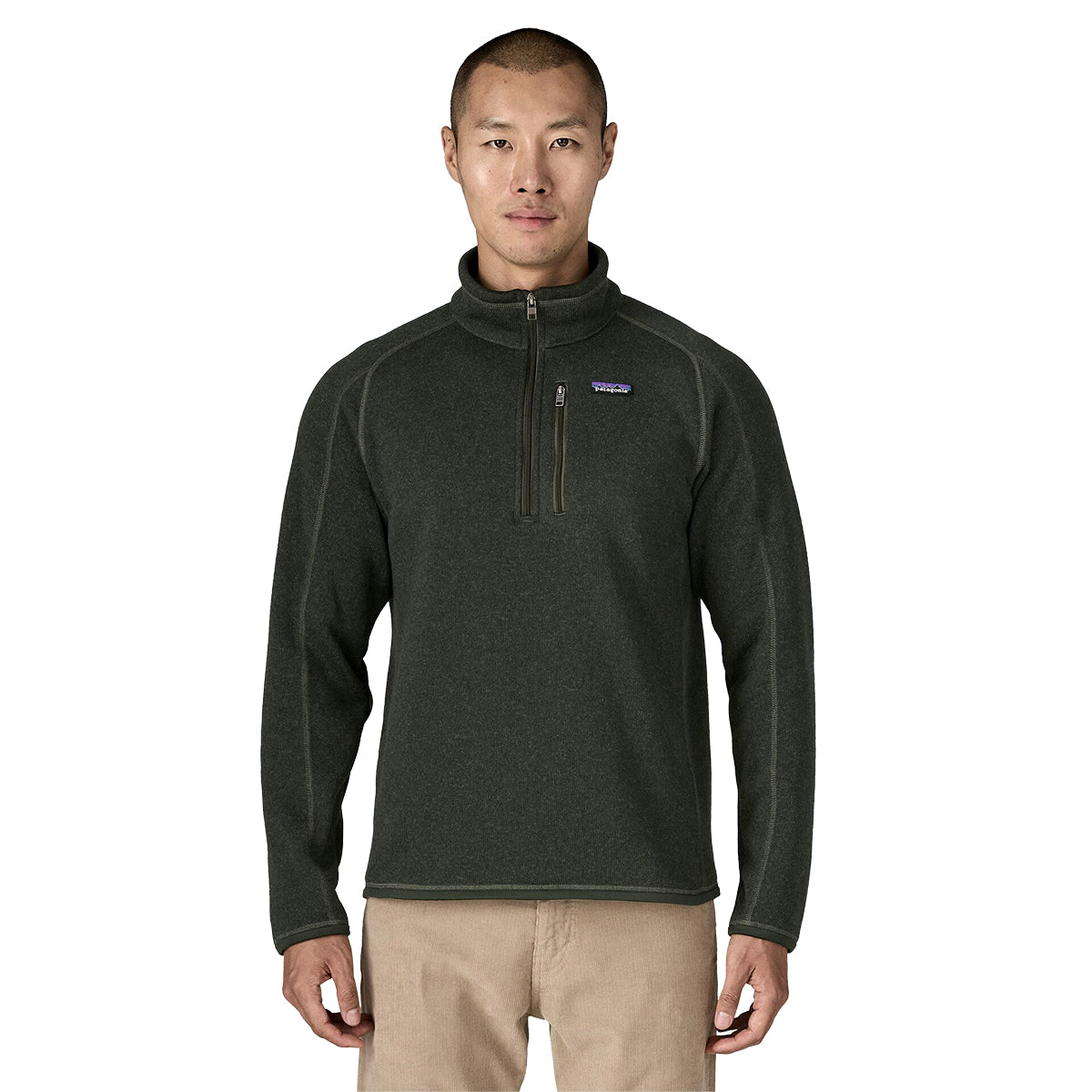 Patagonia Better Sweater 1/4 Zip - Men's  | Old Growth Green