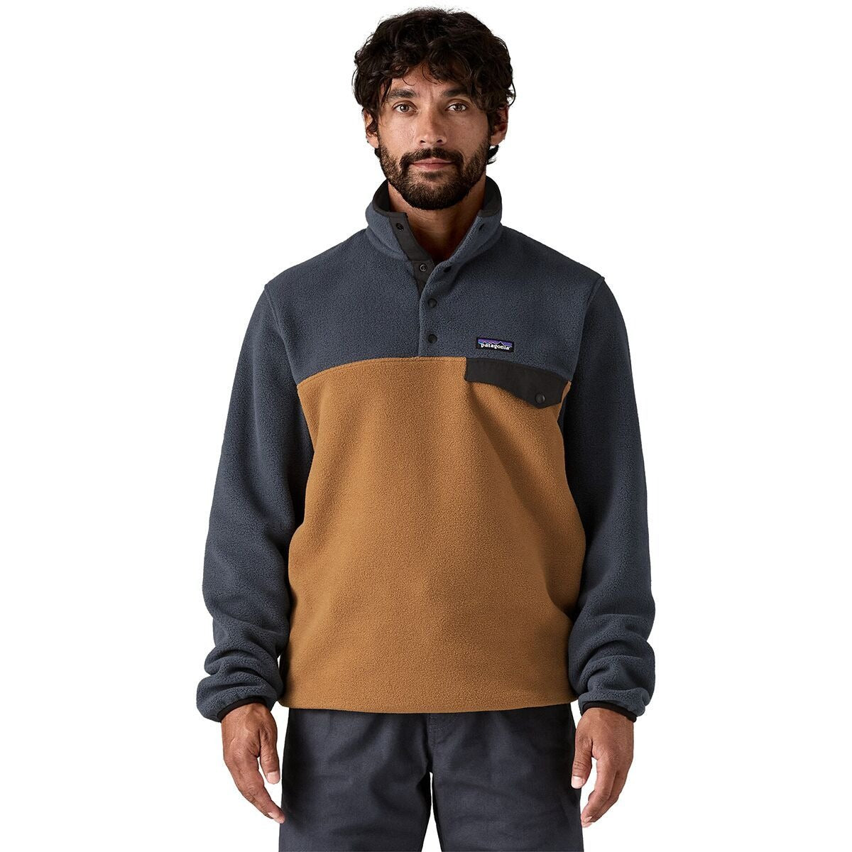 Patagonia Lightweight Synchilla Snap-T Fleece Pullover - Men's  | Deer Brown