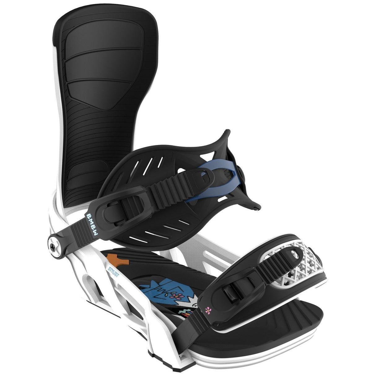 Bent Metal Stylist Snowboard Binding - 2026 - Women's | White
