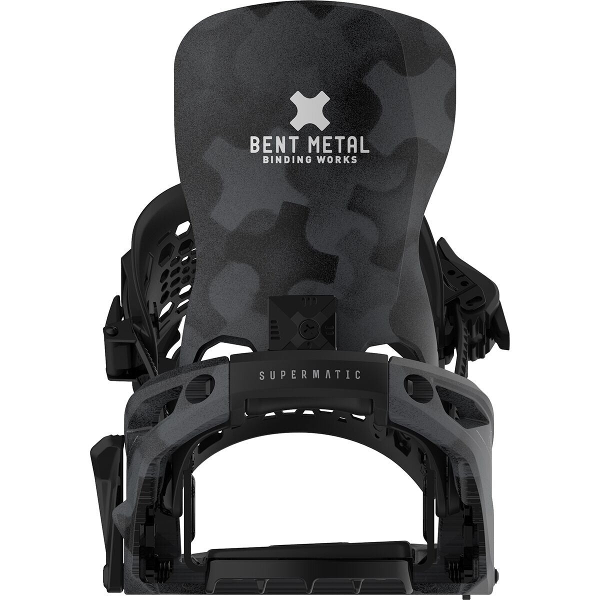 Bent Metal Lightning Supermatic Snowboard Binding - 2026 | Black