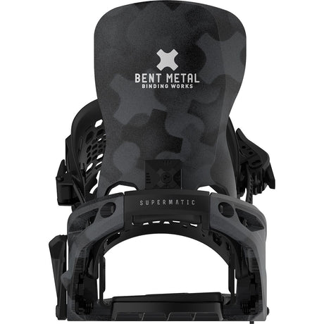 Bent Metal Lightning Supermatic Snowboard Binding - 2026 | Black