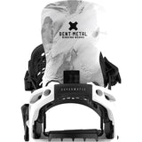 Bent Metal Lightning Supermatic Snowboard Binding - 2026 | White