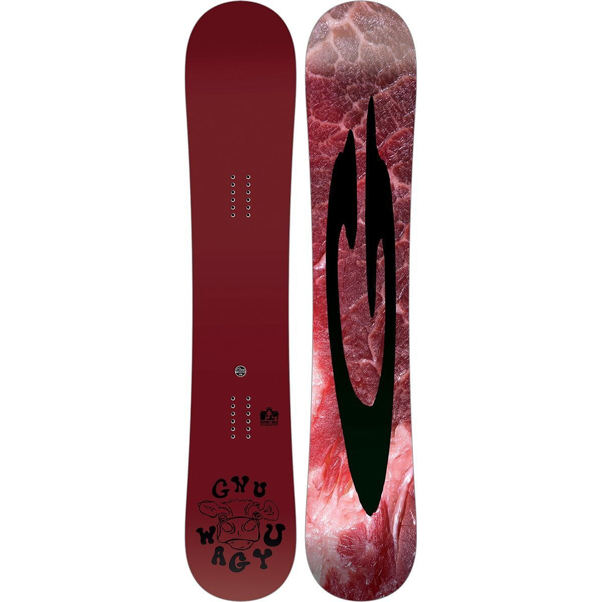 Gnu Wagyu Snowboard - 2026 | One Color