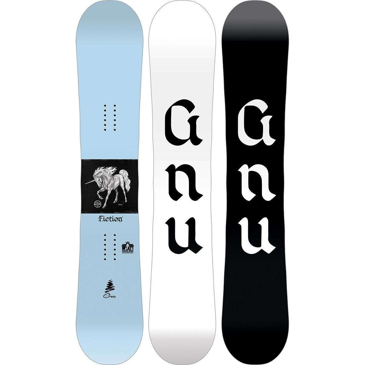 Gnu Fiction Snowboard - 2026 - Women's | One Color