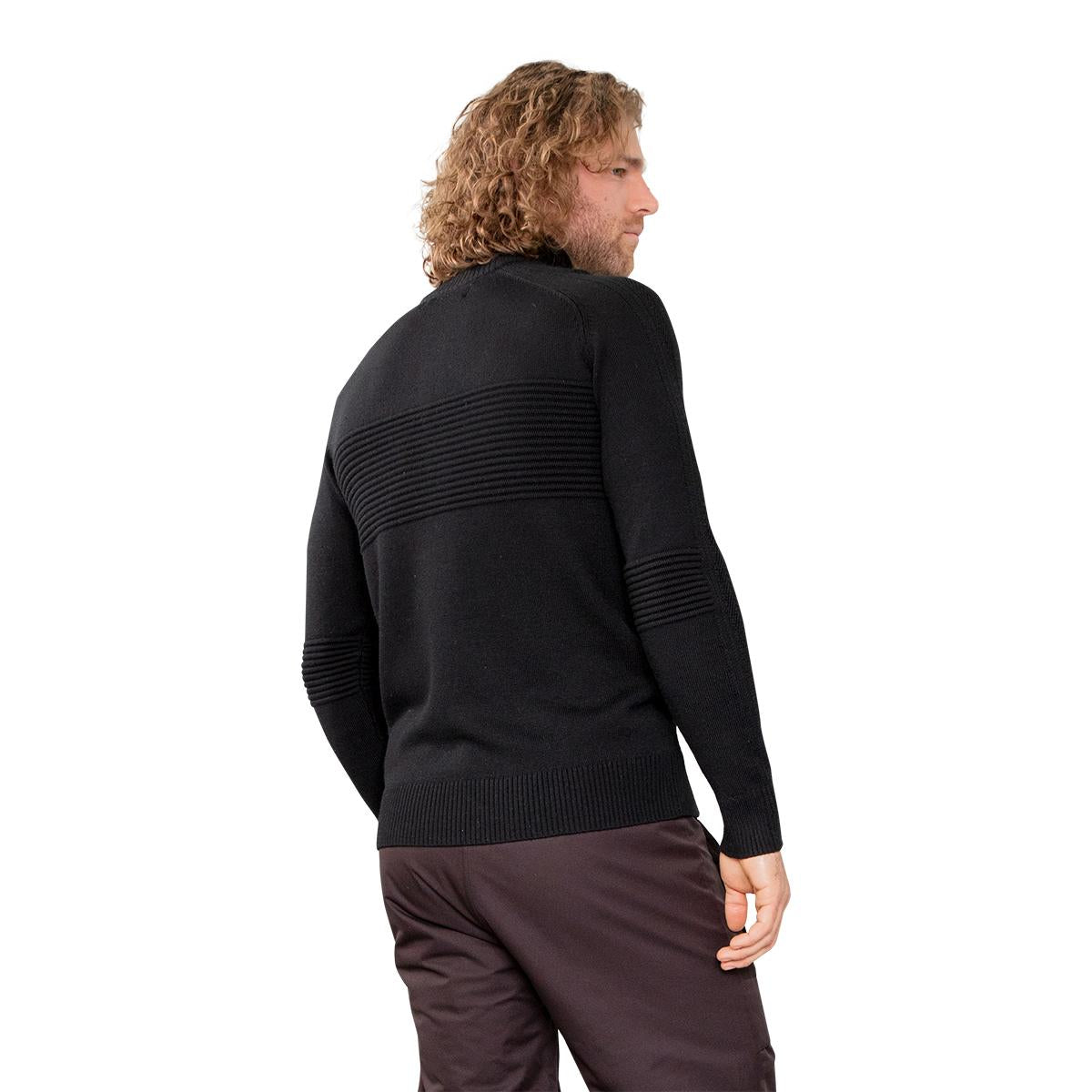 Obermeyer Vince 1/2 Zip Sweater - Men's  | Black