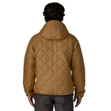 Patagonia Diamond Quilted Bomber Hooded Jacket - Men's | Deer Brown