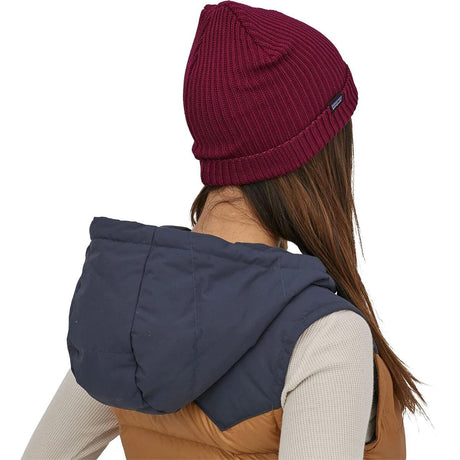 Patagonia Fishermans Rolled Beanie  | Navy Blue