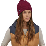 Patagonia Fishermans Rolled Beanie  | Wax Red