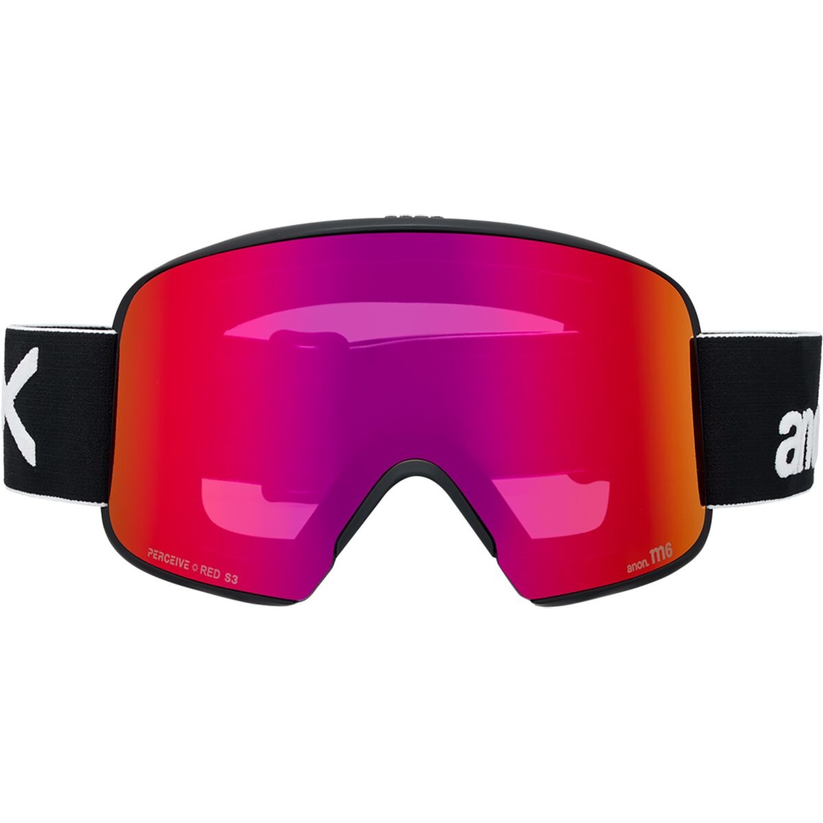 Anon M6 Goggles | Black/Perceive Sunny Red