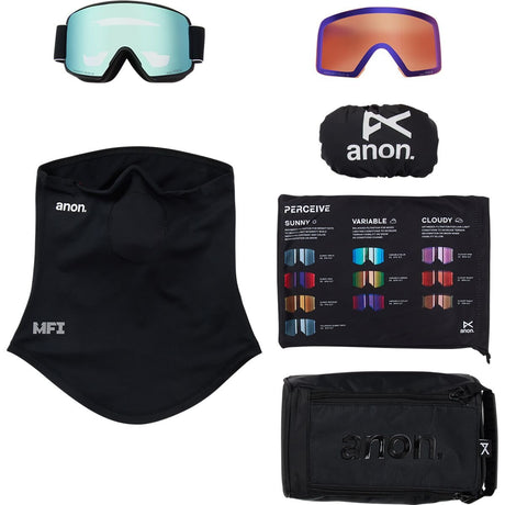 Anon M6S Goggles | Black/Perceive Variable Blue
