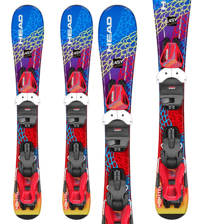 Head Monster Easy Ski with JRS 4.5 GW Binding - Kids' | One Color